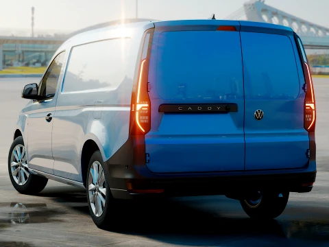 VW Caddy Cargo LWB 2027 3D Model