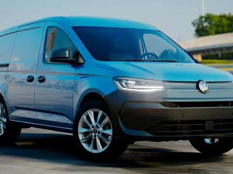 VW Caddy Cargo LWB 2027 3D Model