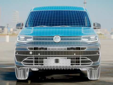 VW Caddy Cargo LWB 2027 3D Model