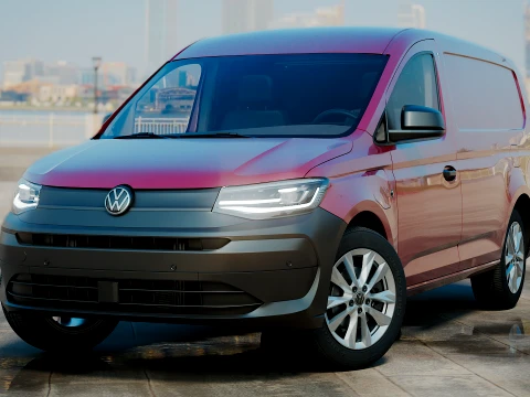 VW Caddy Cargo LWB Hybrid2027 3D Model