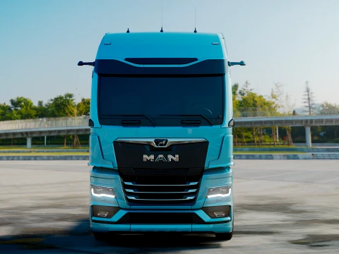 MAN E TGX 4x2-tractor 2027 3D Model