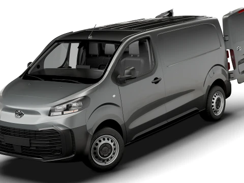 Toyota Proace Manual Van L2 HQInt 2027 3D Model