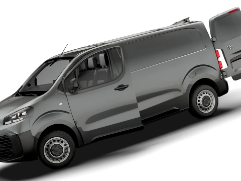 Toyota Proace Manual Van L2 HQInt 2027 3D Model