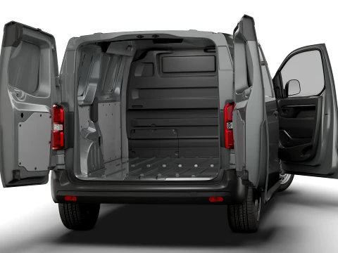Toyota Proace Manual Van L2 HQInt 2027 3D Model