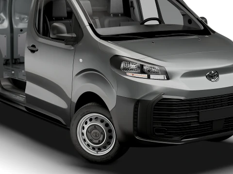Toyota Proace Manual Van L2 HQInt 2027 3D Model