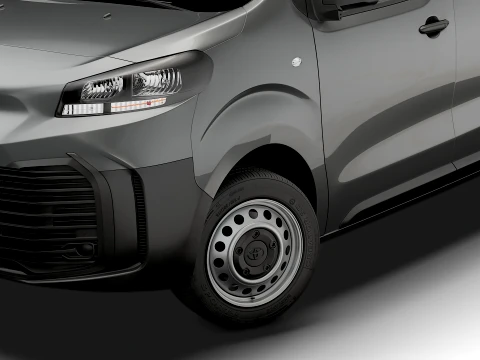Toyota Proace Manual Van L2 HQInt 2027 3D Model