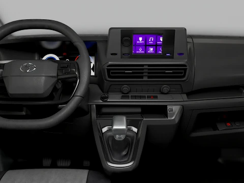 Toyota Proace Manual Van L2 HQInt 2027 3D Model