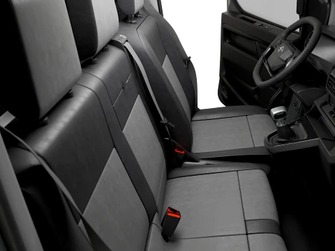 Toyota Proace Manual Van L2 HQInt 2027 3D Model
