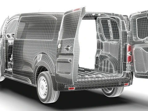 Toyota Proace Manual Van L2 HQInt 2027 3D Model