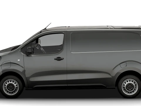 Toyota Proace Electric Van L2 HQInt 2027 3D Model