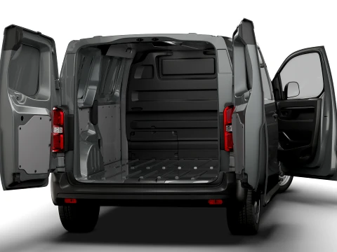 Toyota Proace Electric Van L2 HQInt 2027 3D Model