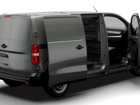 Toyota Proace Electric Van L2 HQInt 2027 3D Model
