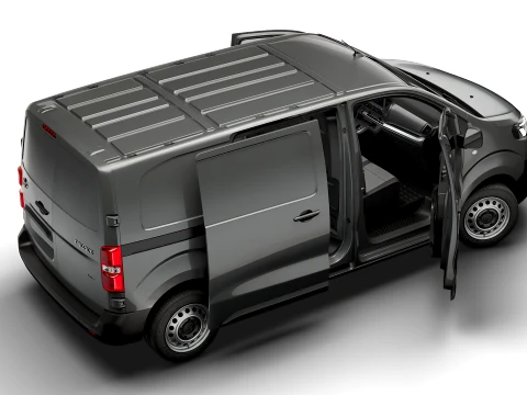 Toyota Proace Electric Van L2 HQInt 2027 3D Model