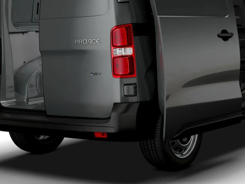 Toyota Proace Electric Van L2 HQInt 2027 3D Model