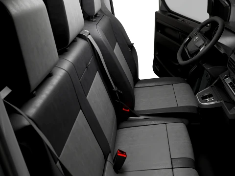 Toyota Proace Electric Van L2 HQInt 2027 3D Model