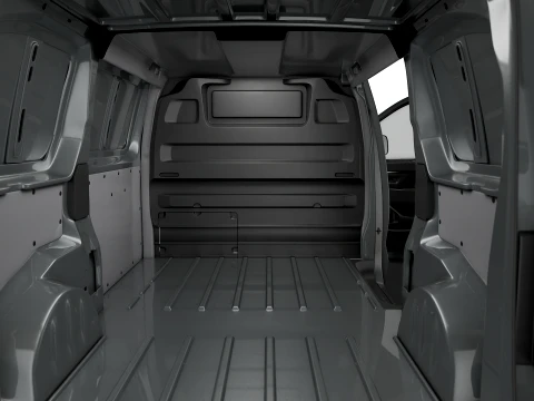 Toyota Proace Electric Van L2 HQInt 2027 3D Model