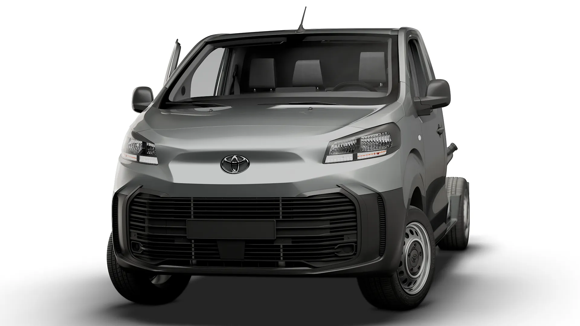 Toyota Proace Platform Cab L2 HQInt 2027 3D Model .c4d .max .obj .3ds .fbx .stl .blend 