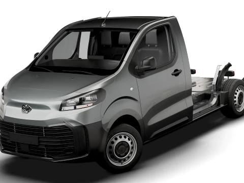 Toyota Proace Platform Cab L2 HQInt 2027 3D Model