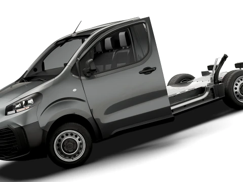 Toyota Proace Platform Cab L2 HQInt 2027 3D Model