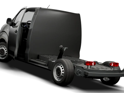 Toyota Proace Platform Cab L2 HQInt 2027 3D Model