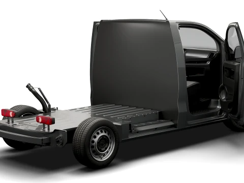 Toyota Proace Platform Cab L2 HQInt 2027 3D Model