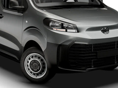 Toyota Proace Platform Cab L2 HQInt 2027 3D Model