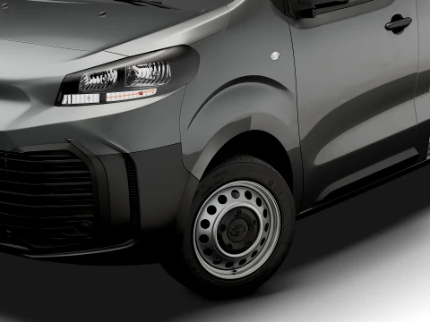 Toyota Proace Platform Cab L2 HQInt 2027 3D Model