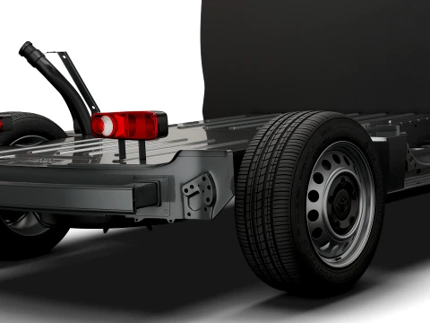 Toyota Proace Platform Cab L2 HQInt 2027 3D Model