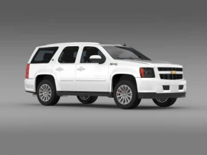 chevrolet tahoe hybrid 2012 3D Model