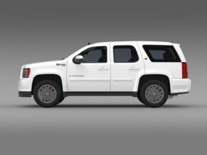 chevrolet tahoe hybrid 2012 3D Модель