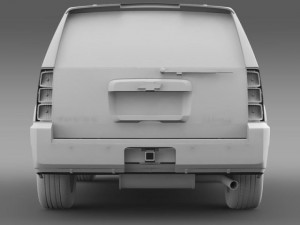 chevrolet tahoe hybrid 2012 3D Модель