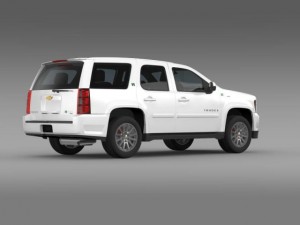 chevrolet tahoe hybrid 2012 3D Модель