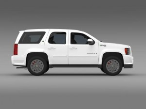 chevrolet tahoe hybrid 2012 3D Модель