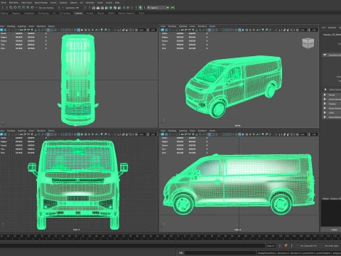 Farizon V7E Panel Van 2027 3D Model