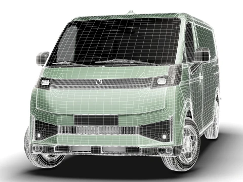 Farizon V7E Panel Van 2027 3D Model