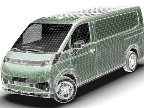 Farizon V7E Panel Van 2027 3D Model