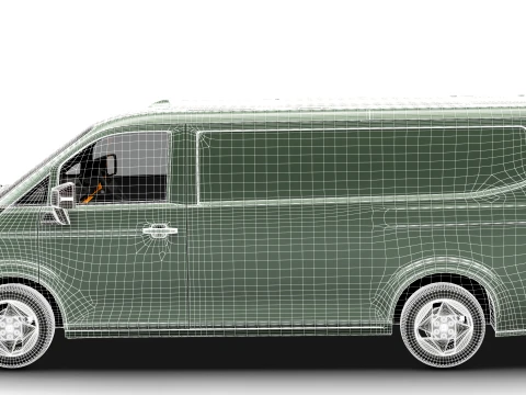 Farizon V7E Panel Van 2027 3D Model