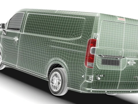 Farizon V7E Panel Van 2027 3D Model