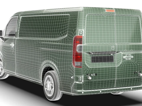 Farizon V7E Panel Van 2027 3D Model
