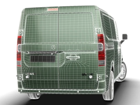 Farizon V7E Panel Van 2027 3D Model