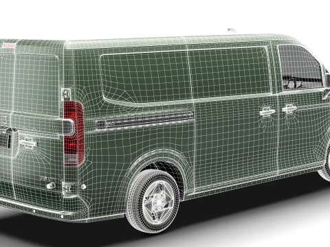 Farizon V7E Panel Van 2027 3D Model