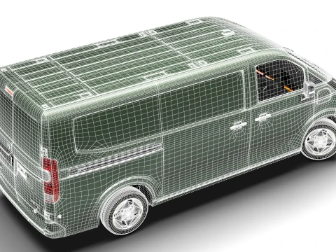 Farizon V7E Panel Van 2027 3D Model