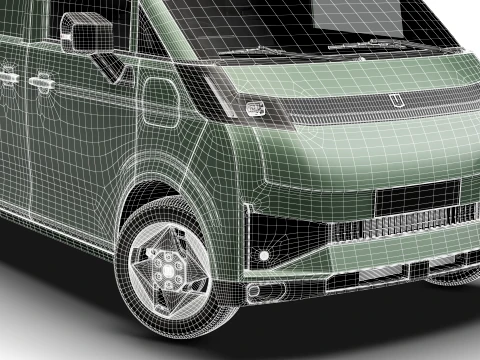 Farizon V7E Panel Van 2027 3D Model