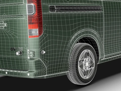 Farizon V7E Panel Van 2027 3D Model