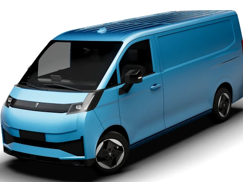 Jinbei Jiyun E7 Panel Van 2027 3D Model