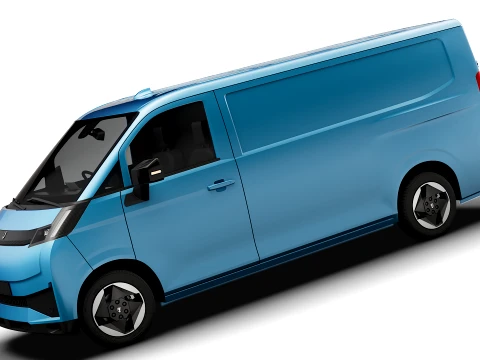 Jinbei Jiyun E7 Panel Van 2027 3D Model