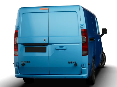 Jinbei Jiyun E7 Panel Van 2027 3D Model