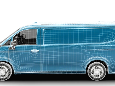 Jinbei Jiyun E7 Panel Van 2027 3D Model