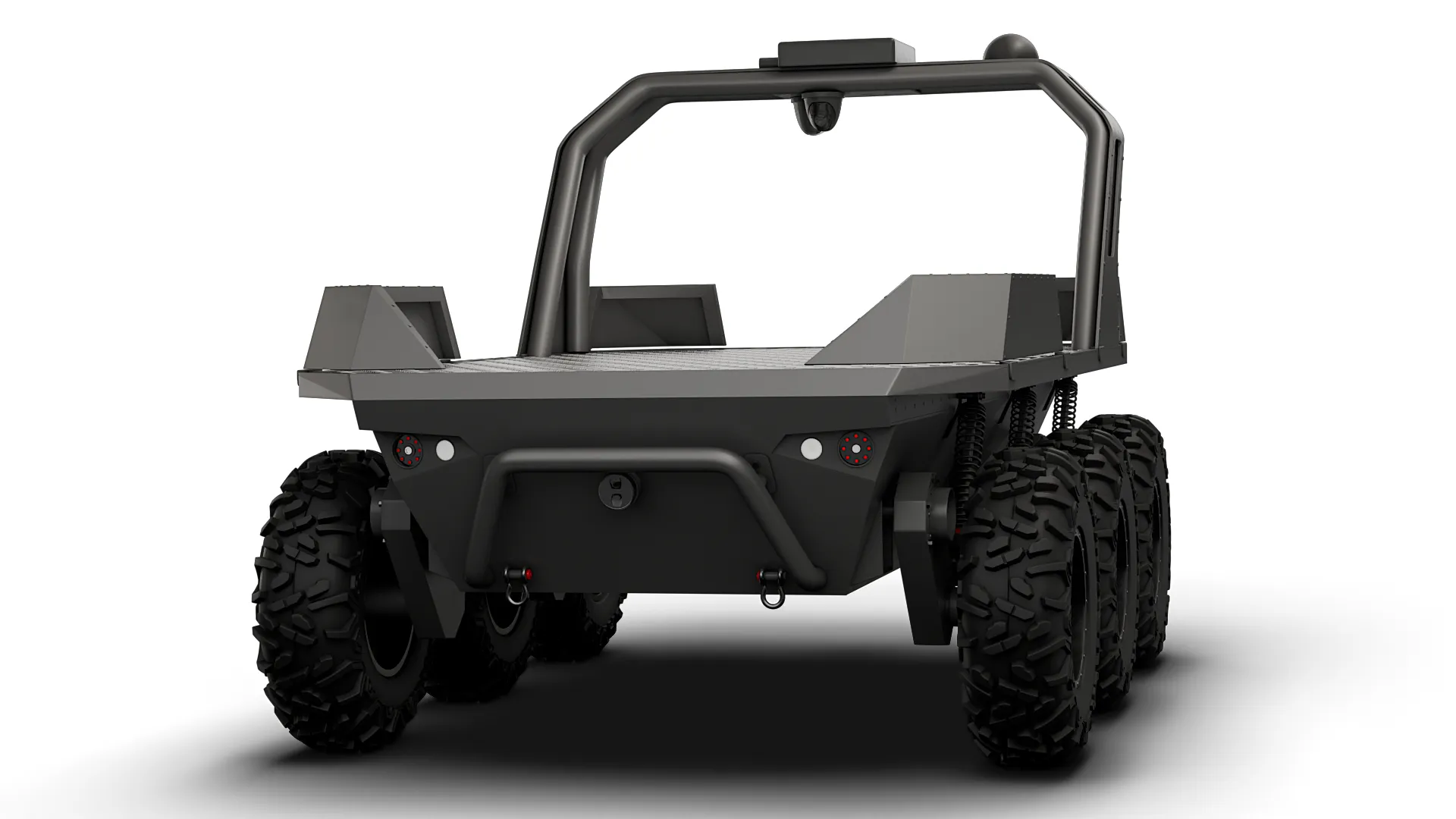 Ratel X UGV 2027 3D Model .c4d .max .obj .3ds .fbx .stl .blend 