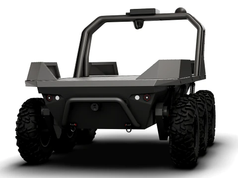 Ratel X UGV 2027 3D Model